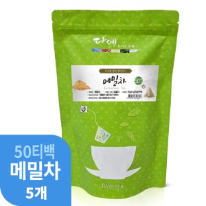 [본사직영] 다예 맛있는 메밀차 50개입, 5개