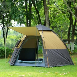 굿포머스 3-4인용 원터치 텐트 캠핑텐트