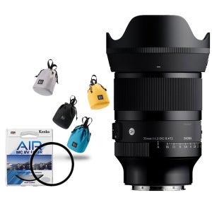 시그마 35mm F1.2 DG II Art 소니 FE + 켄코필터 + 렌즈파우치