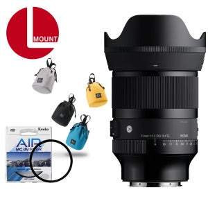 시그마 35mm F1.2 DG II Art L마운트 + 켄코필터 + 렌즈파우치