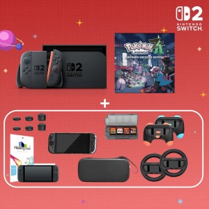 닌텐도 스위치2 본체 포켓몬 레전드 Z-A 세트(다운로드 버전) + 올인원 패키지 세트