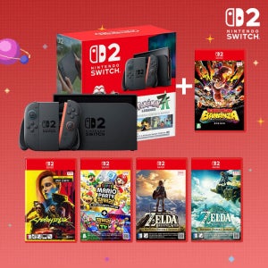 닌텐도 스위치2 본체 포켓몬 레전드 Z-A 세트 + 동키콩 바난자