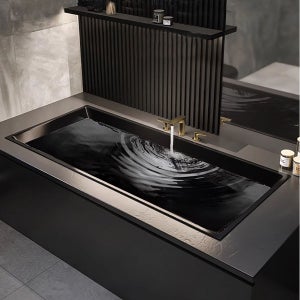 ST-8014Q-BLACK 1400x750 블랙 검정색 매립식 매립형 욕조