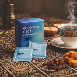 전광수커피 파우더커피 콜롬비아 디카페인 동결건조커피 (10ea) 10개입, 1개