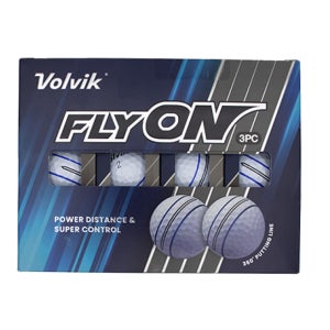 볼빅 플라이온 3피스 골프공 코스트코 화이트 3선 퍼팅라인 24개입