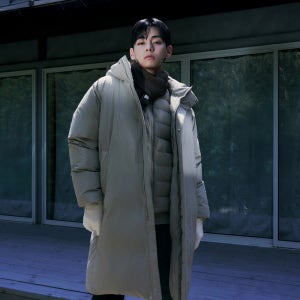 [스노우피크 어패럴] 시티캠퍼 롱 다운 자켓 Fog Gray (S25WMGDJ66)