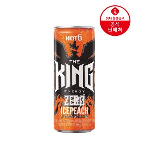[직영] 핫식스더킹 아이스피치 제로 355ml 24캔