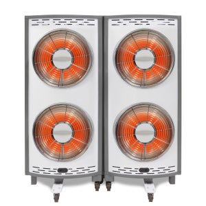 대성하이원 인증점 접이식 4구 하이라이트 개별 난방 3KW 전기히터 DSEH-300