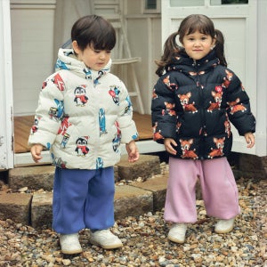 로토토베베 화섬 DTP 후드 웰론 점퍼 아기옷 아기겨울옷 아동복 아우터 RO5DCJU06