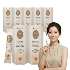 바이퀸 델리오 코코넛 C8 MCT OIL 100% 엠씨티 오일 10ml x 14포 7박스