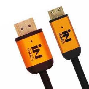 IN-MINI2G1M HDMI to Mini HDMI Ver2.0 골드메탈 케이블 1m, 1개