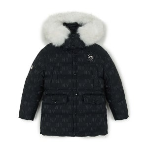 [MLB 키즈] 프리미엄 모노그램 JQD 미드 구스다운 NY (Black) 7ADJM1256