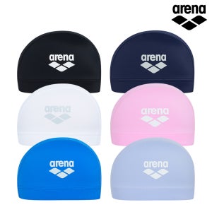 아레나 로고 스판수모 천수모 아동 성인 공용 수영모자 AS02