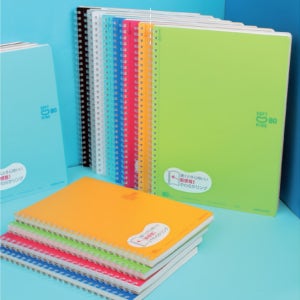 고쿠요 소프트링 노트 베이직 A5 블루, 1개