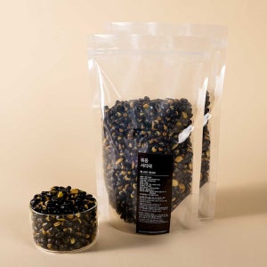 방앗간청년 압력으로 볶은 국산 속청 서리태 볶음 검은콩 400g 2개