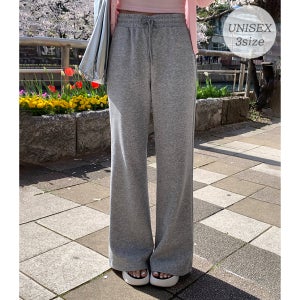 [삐뽕언니] (3단기장/9SIZE)트윈 세미와이드 밴딩바지(3color)