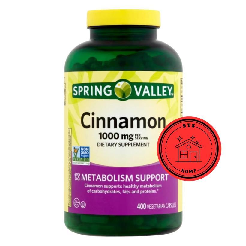 <b>스프링밸리</b> 시나몬 식이보충제 1000mg 400정