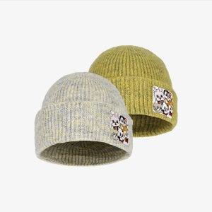 로토토베베 폴리혼방 니트 비니 오트밀 아이겨울옷 아동복 아기겨울모자 RO5DAHA01