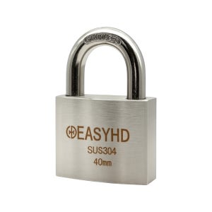 스텐자물쇠 녹방지 스텐레스 자물통 잠금장치 개별키 40mm PDL-S1-40