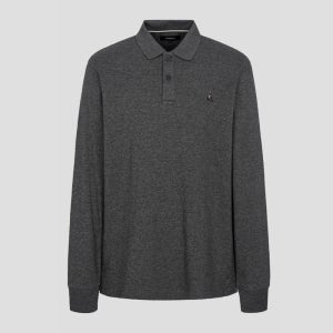 빈폴 아울렛 남성 여성 공용 수피마 코튼 피케 카라 긴팔 티셔츠 741E014