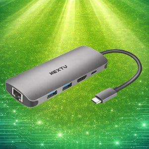 이지넷 4in1 C타입 HDMI 확장 화면출력 컨버터 USB허브 NEXT-318TCH-PD