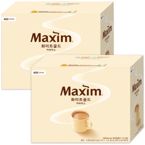 동서식품 맥심 화이트골드 400T 2개