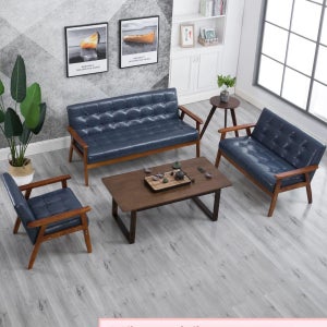 카페 1인용 왁스 식탁 암체어 소파 라운지체어 체어 암 가죽