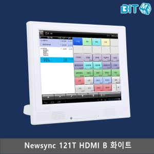 비트엠 Newsync 121HT B 화이트 (포토상품평 3,000)