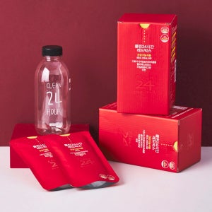 다이어트 변비 난소화성말토덱스트린 식이섬유 클린24시간 레드박스2세트