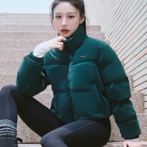 [고윤정 착용][디스커버리] 여성 헤이니 글로우 다운 숏패딩 7종 택1 DWDJ9G056