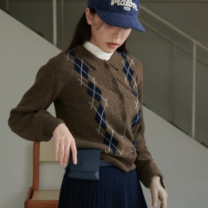 여성 골프니트 긴팔 여성골프웨어 골프복