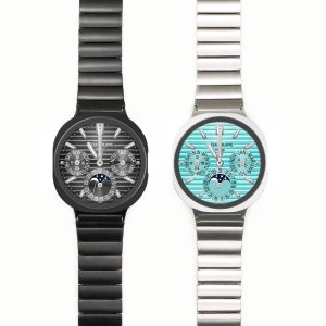 캘릭스 갤럭시워치8 클래식 호환 이지링크 티타늄 메탈 스트랩 밴드 시계줄