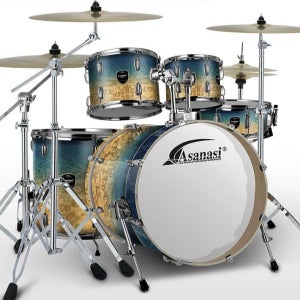 드럼 입문용 초보자 가정용 악기 취미 풀세트 연습 심벌 A. 업그레이드 블랙 4