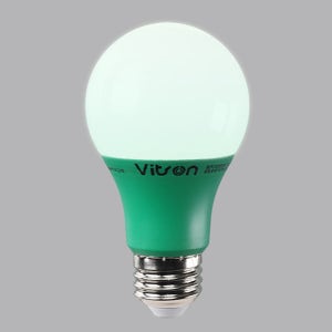 E26 LED 전구 8W, 그린