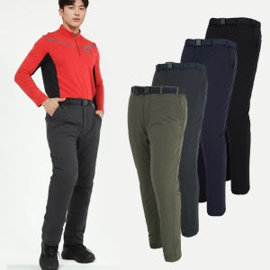 ASSENTY 아센티 겨울 남성 스판 패딩 바지 배달 낚시 작업복 등산복 방한 팬츠 408