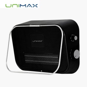 유니맥스 무타공 벽걸이 욕실 히터 PTC 화장실 냉풍 온풍기