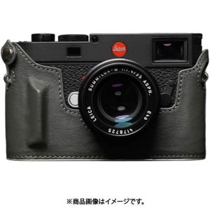 카메라 악세사리 일본 586099 ミスターストーン Mr.Stone 미스터스톤 Mr. Stone LEICA M11용 천연가죽 케이스 빈티지풍 그립감있는 딥그레이 PTAS003