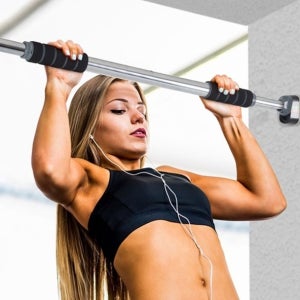 아이워너 문틀 철봉 안전 흠집방지 가정용 턱걸이 홈트레이닝 풀업기구 실내 매달리기 방문