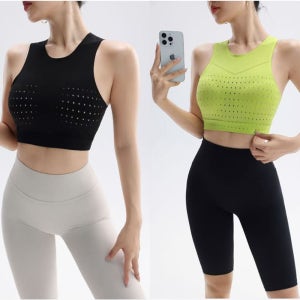 여자 러닝 런닝 탱크탑 마라톤 민소매 나시 티셔츠 메쉬 스포츠 스판 기능성 달리기