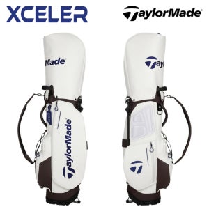 테일러메이드 어패럴 프리미엄 골프 가방 캐디백 엑셀러 스탠드백 골프화 수납 COF681