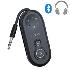 AUX 블루투스 오디오 리시버 APT-X 송수신기 자동차 비행기 TV 연결 동글이 V5.4