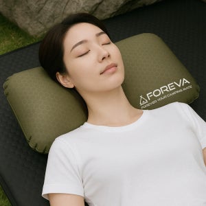 포레바 캠핑 에어 자충 베개 쿠션 휴대용