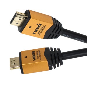 4K HDMI2.0케이블 2m 듀얼모니터연결선 골드메탈 TV 노트북선 RNX0459