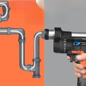 하수구 뚫는 기계 관통기 하수도 배관 스프링 청소 막힘