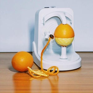 과일 깍는 기계 자동 레몬 오렌지 필러 필링기 조리