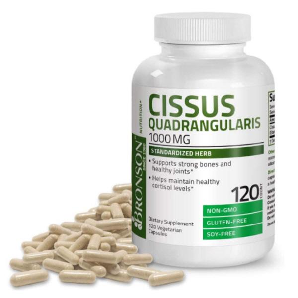 Bronson <b>브론슨</b> Cissus 시서스 캡슐 1000mg 120정