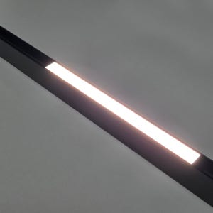 24V 블랙 27mm 마그네틱 조명 멀티집중형 등기구 6w 라인확산형 12w