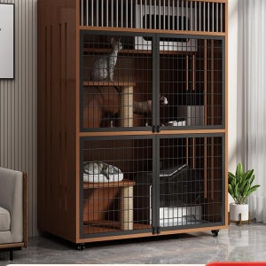 고양이 격리장 사육장 케이지 접이식 반려묘 철장 쉼터