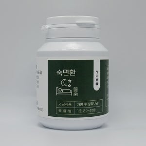 숙면환 산조인환 한 달분 120g 불면개선 심신안정 불안개선 항우울 청미래몰