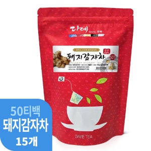 [본사직영] 다예 100%국산 맛있는 돼지감자차 50개입, 15개